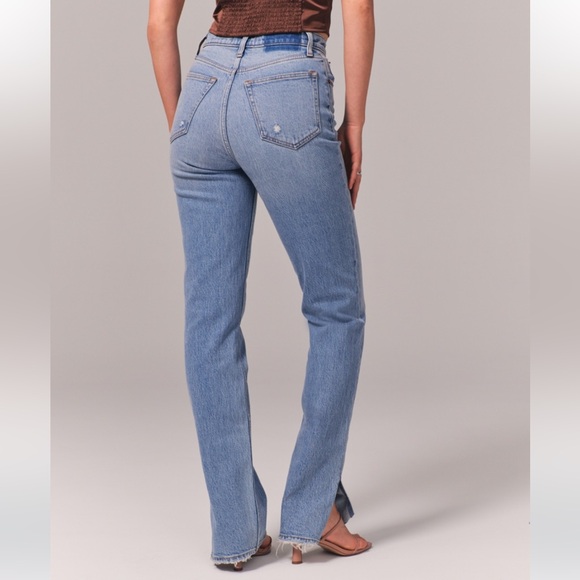 Abercrombie & Fitch The 90’s Straight Ultra High Rise - Picture 3 of 7